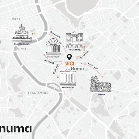 电讯套房酒店 罗马